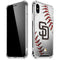 MLB San Diego Padres Game Ball iPhone XS Max Clear Case